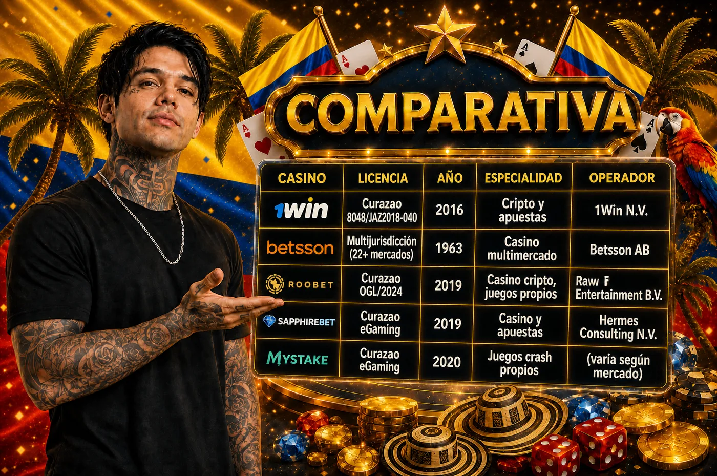 Comparativa de plataformas Cossio