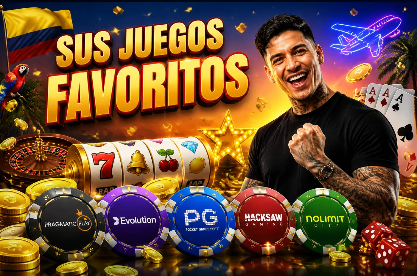 Catálogo de juegos Casino Cossio